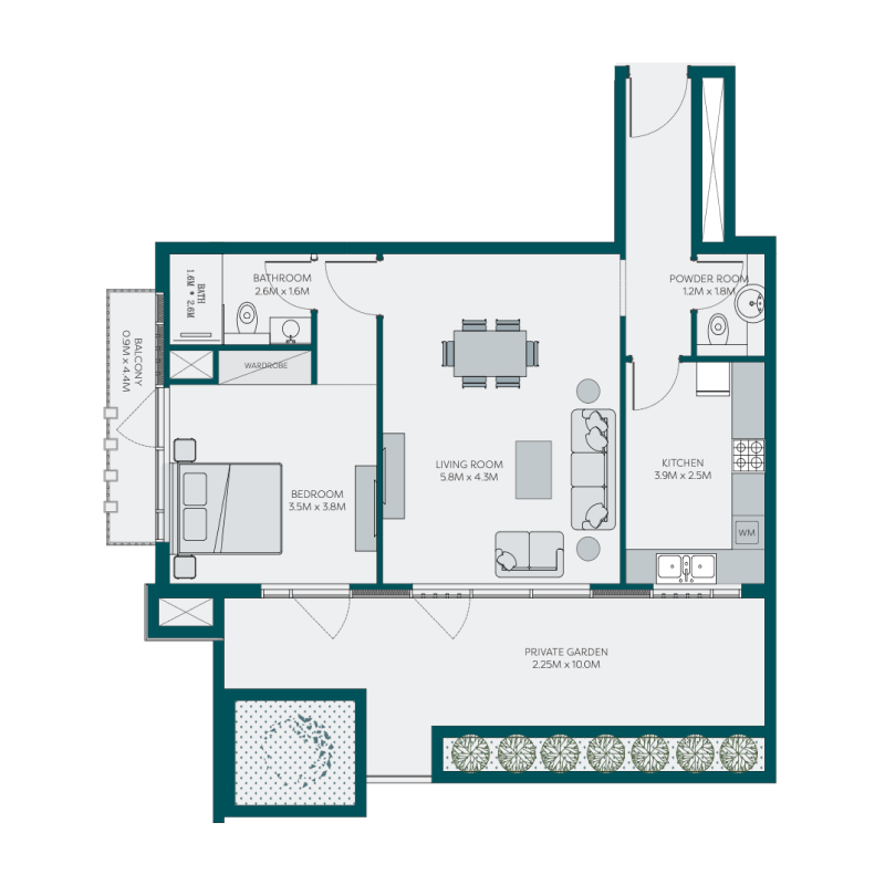 1 Bedroom