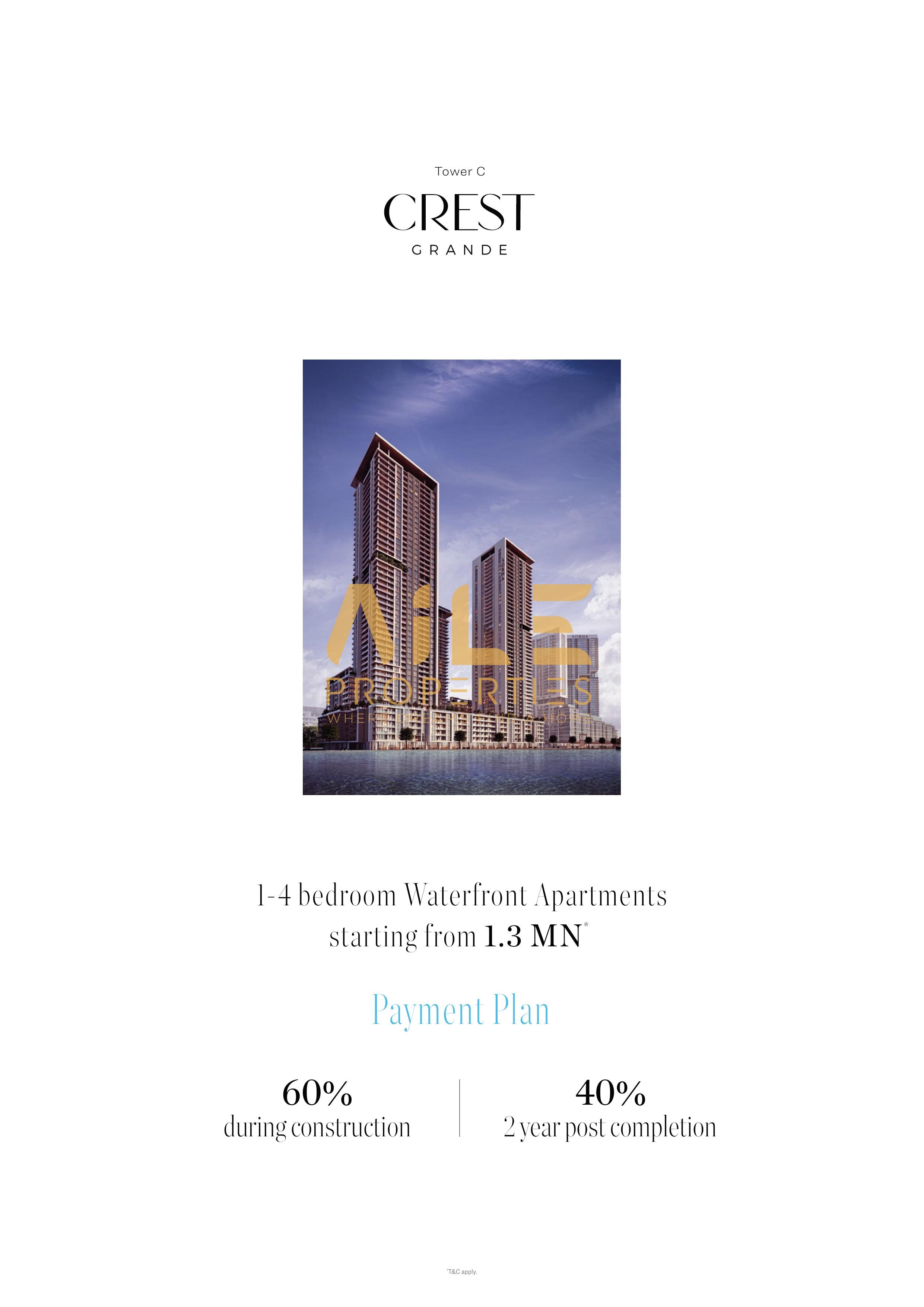 Sobha Hartland - The Crest Tower C