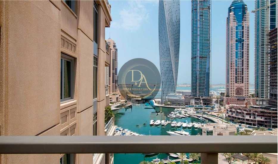 Fully Upgraded 4BR + Maid | Full Marina View