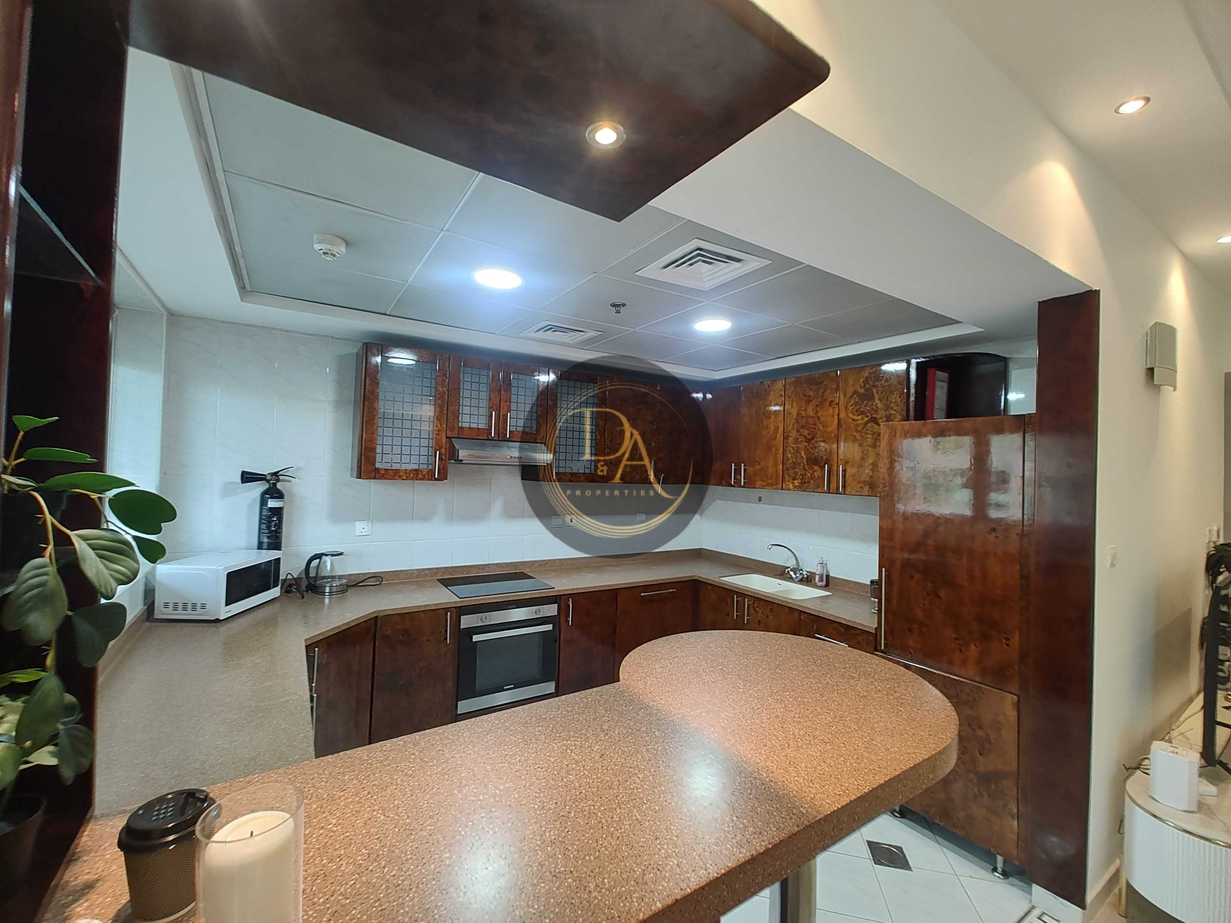 1 Bedroom Apartment For Rent I Spacious | Furnished | Well Maintained | Vacant I Opal Tower Marina, Dubai Marina.
