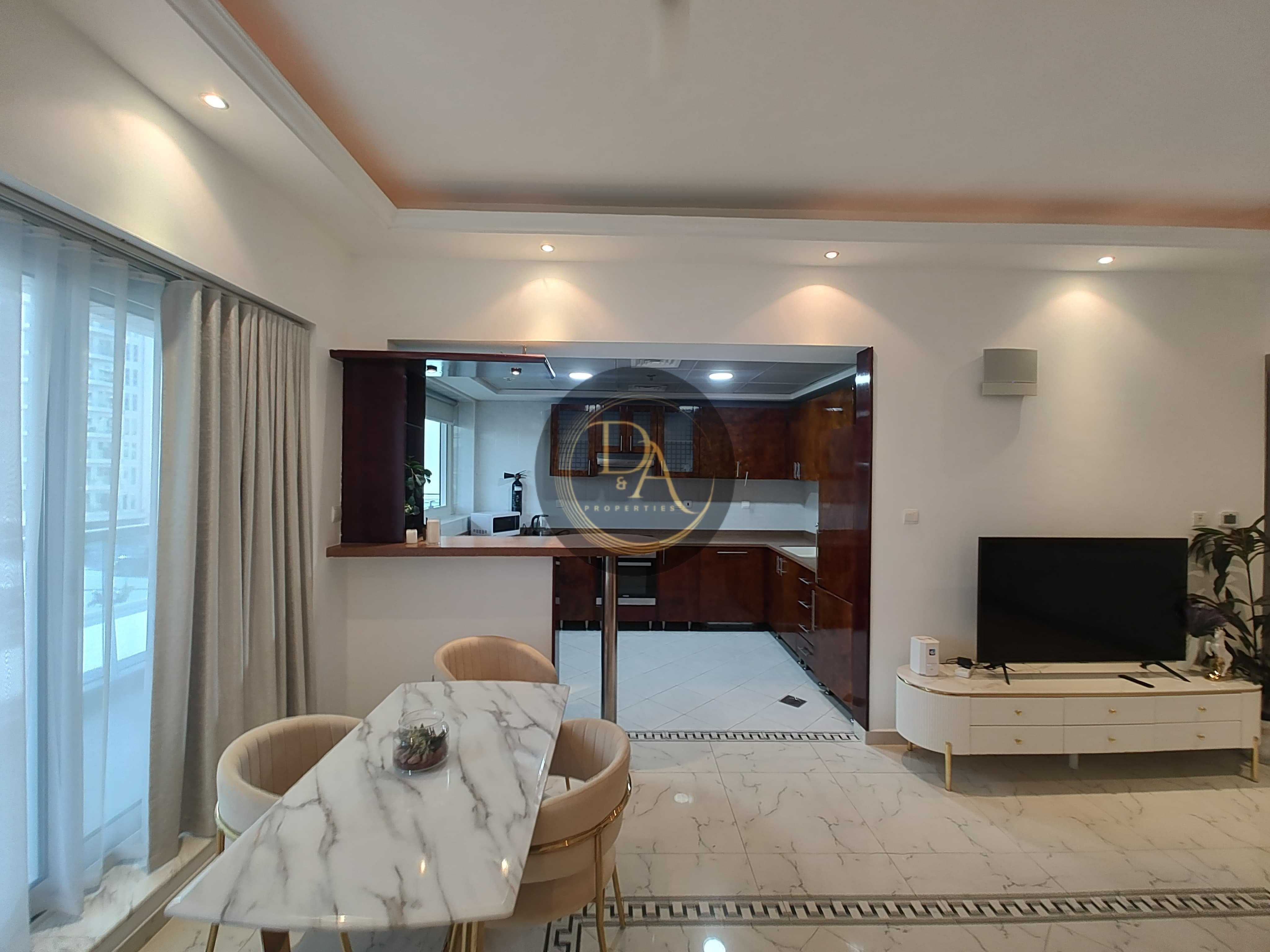 1 Bedroom Apartment For Rent I Spacious | Furnished | Well Maintained | Vacant I Opal Tower Marina, Dubai Marina.