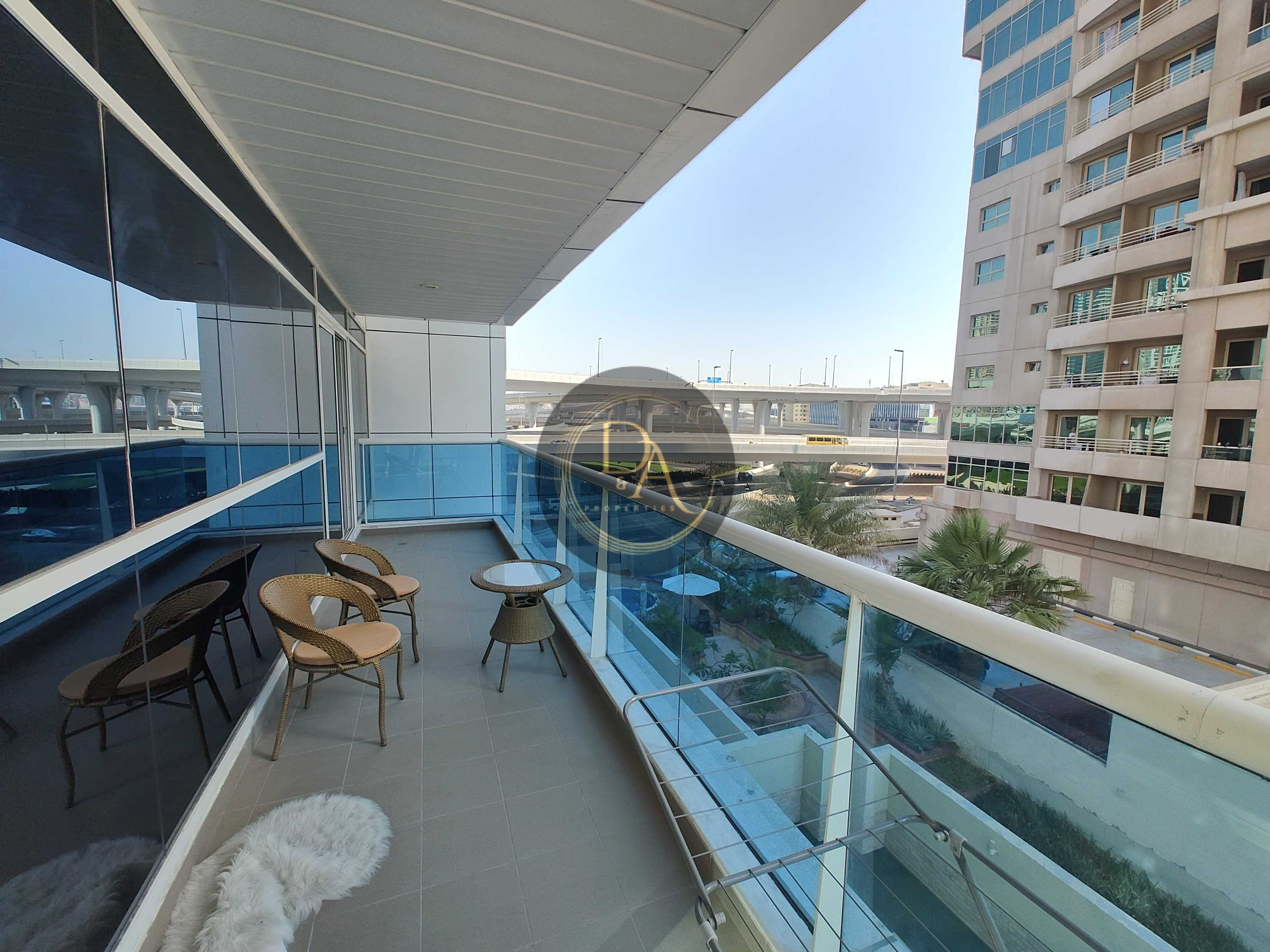 1 Bedroom Apartment For Rent I Spacious | Furnished | Well Maintained | Vacant I Opal Tower Marina, Dubai Marina.