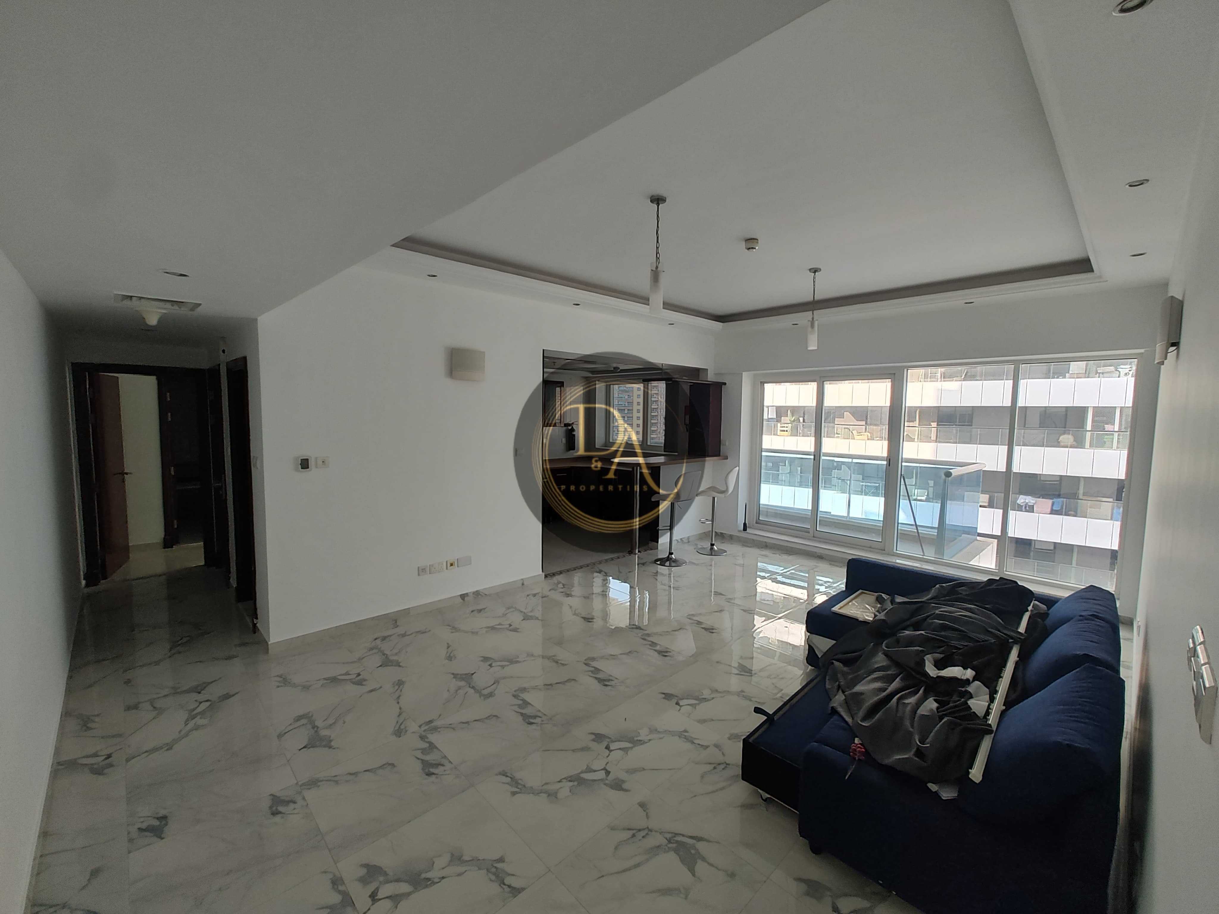 1 Bedroom Spacious | Unfurnished | Well Maintained | Vacant I Opal Tower Marina, Dubai Marina.
