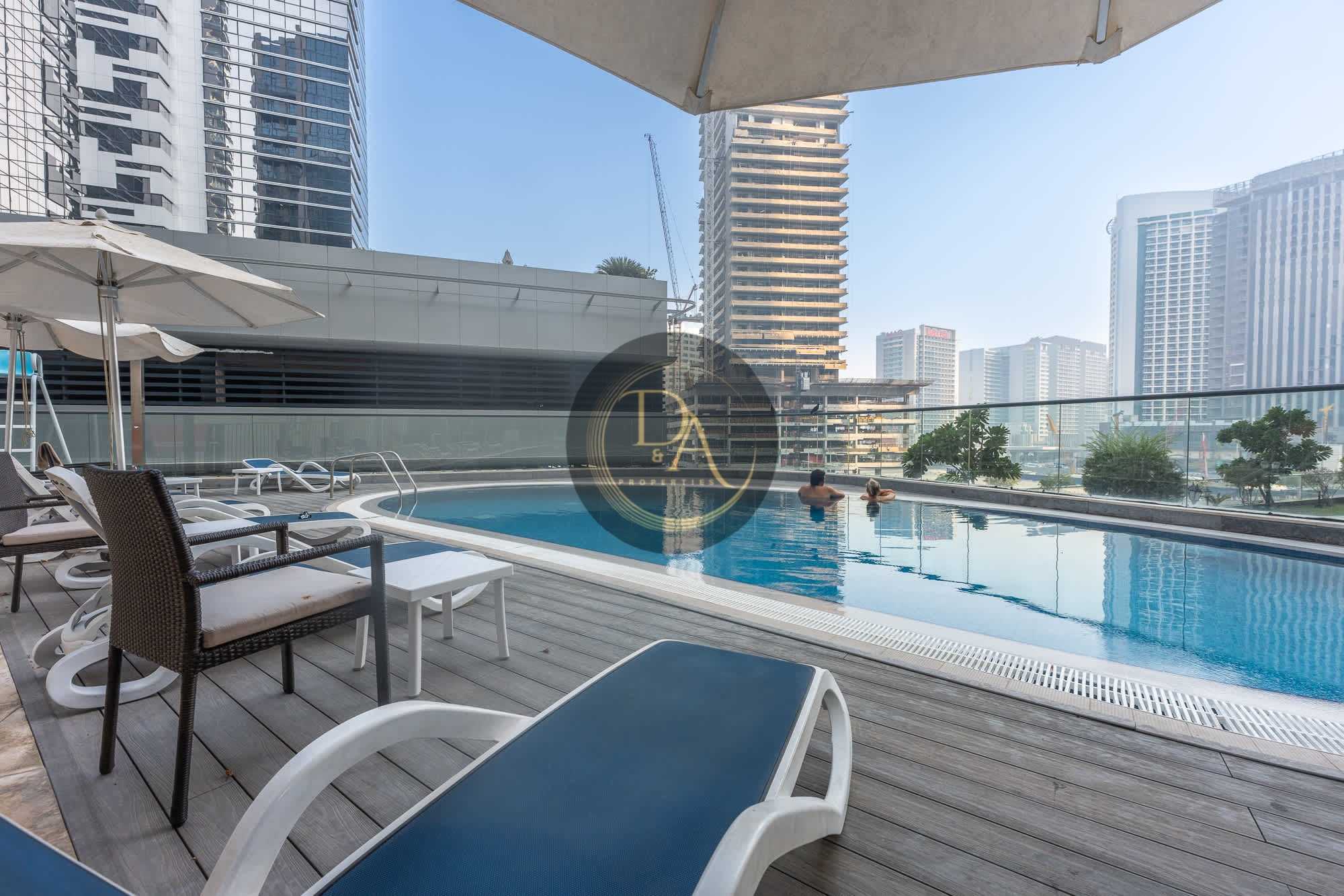 Luxury 1BR Apartment for Rent in Dunya Tower | Downtown Dubai | Prime Location!