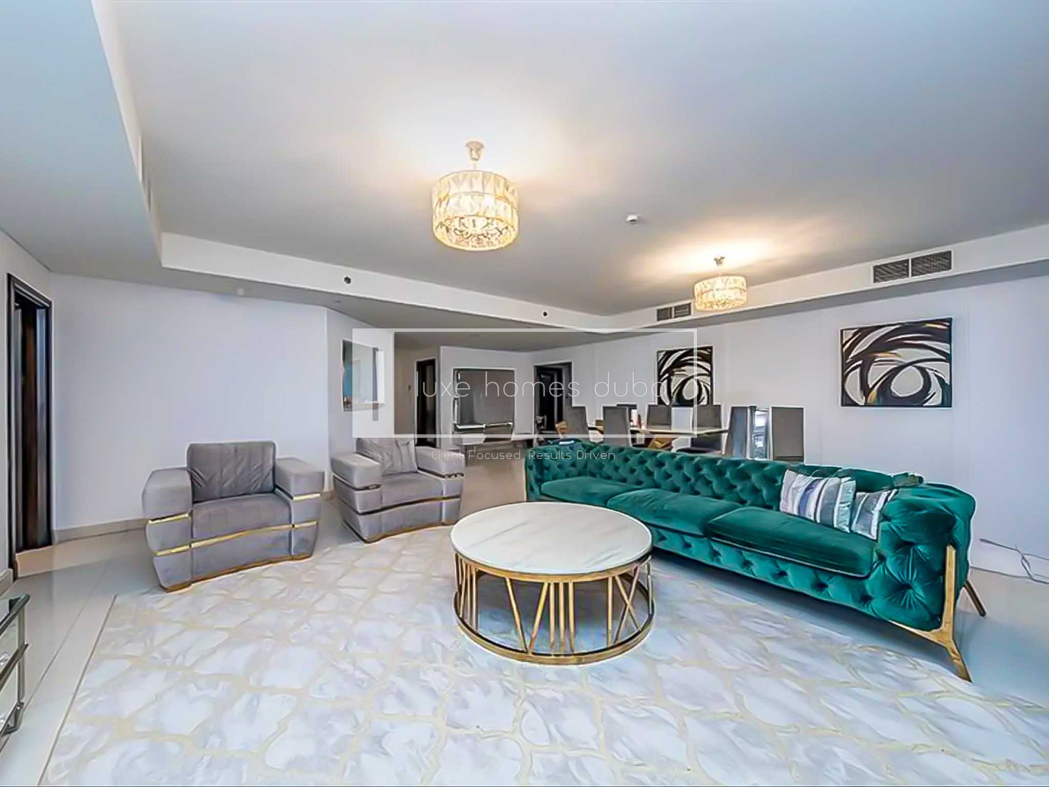 Luxury 4BR+Maid | Sea View |Private Beach Access