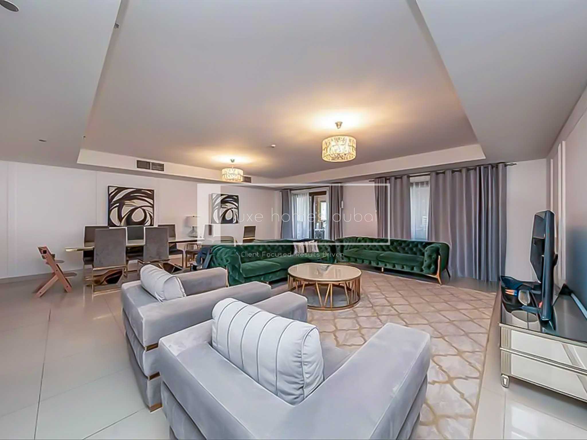 Luxury 4BR+Maid | Sea View |Private Beach Access