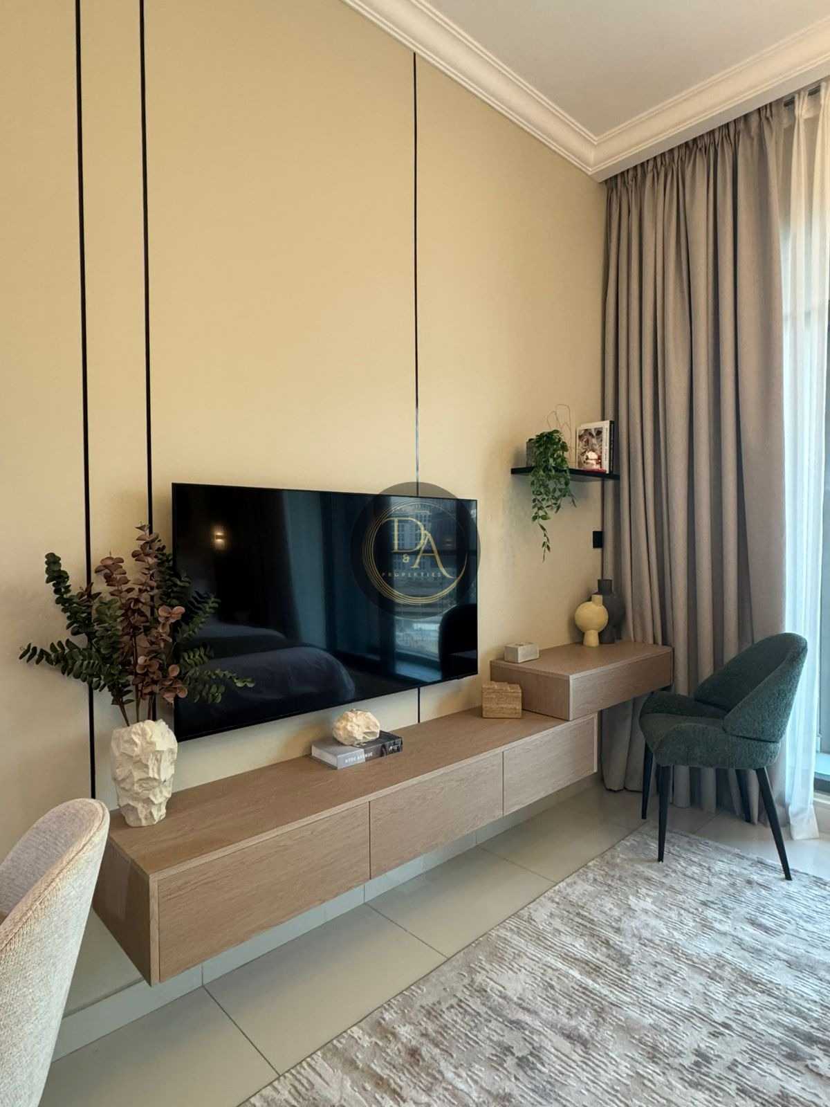 Upgraded | Furnished Studio | Burj Khalifa Park View | Executive Bay