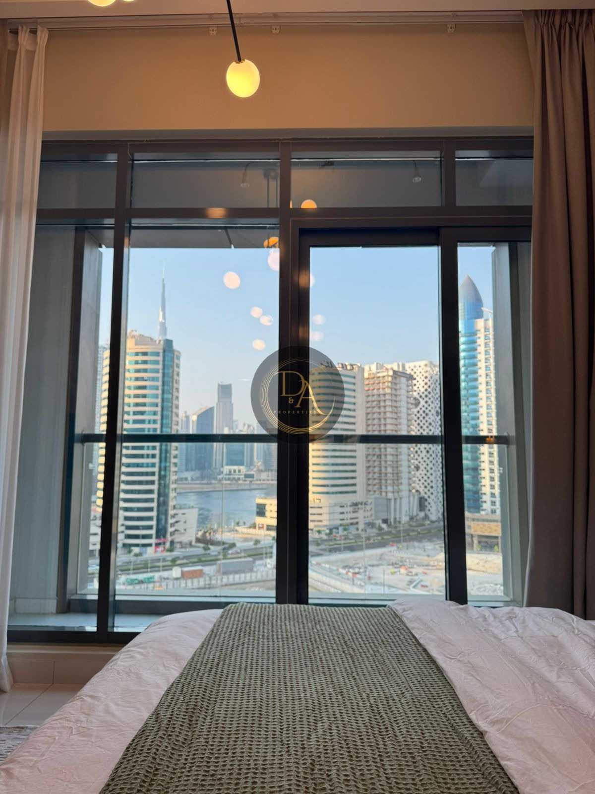 Upgraded | Furnished Studio | Burj Khalifa Park View | Executive Bay