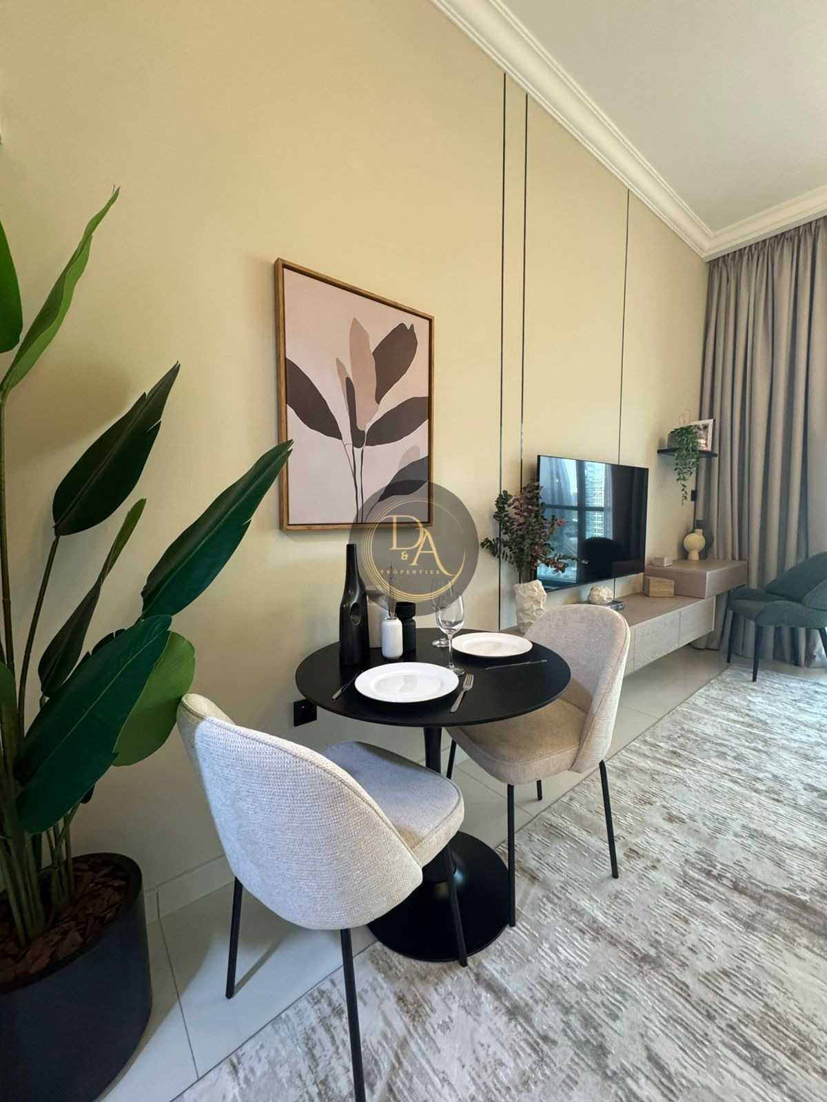 Upgraded | Furnished Studio | Burj Khalifa Park View | Executive Bay