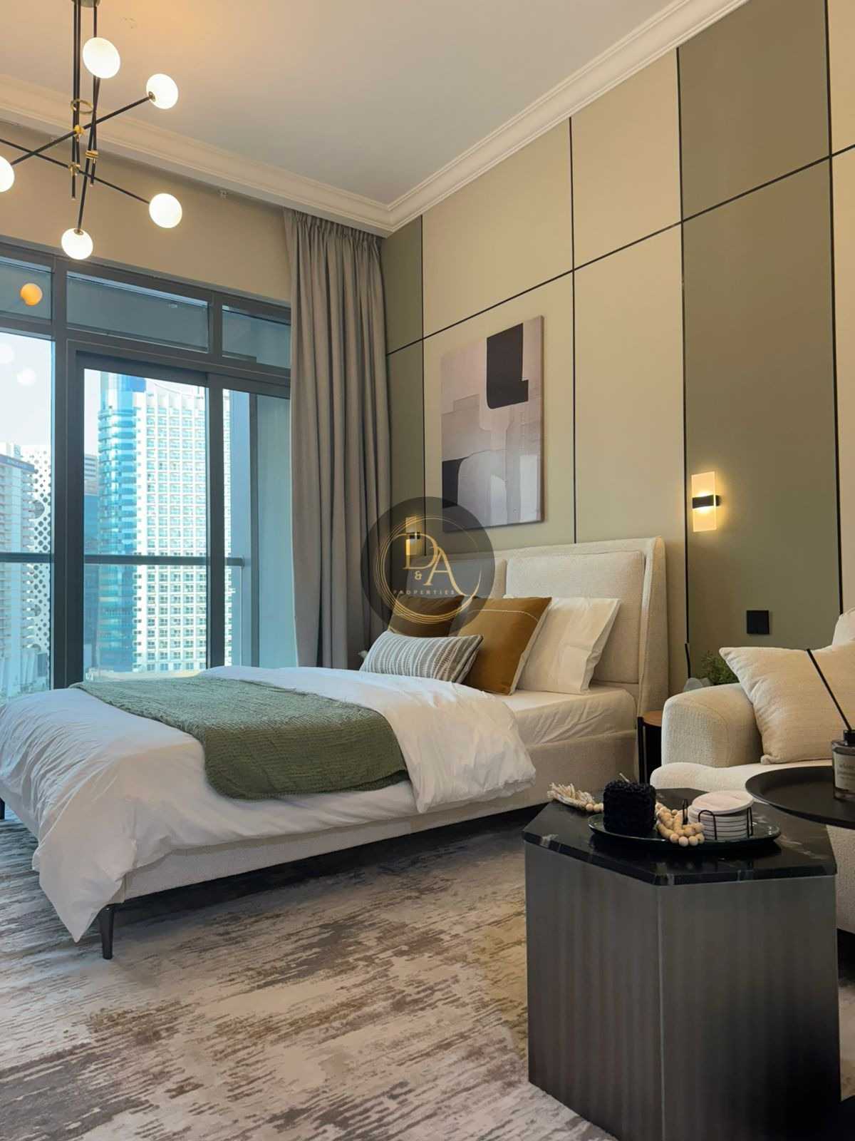 Upgraded | Furnished Studio | Burj Khalifa Park View | Executive Bay