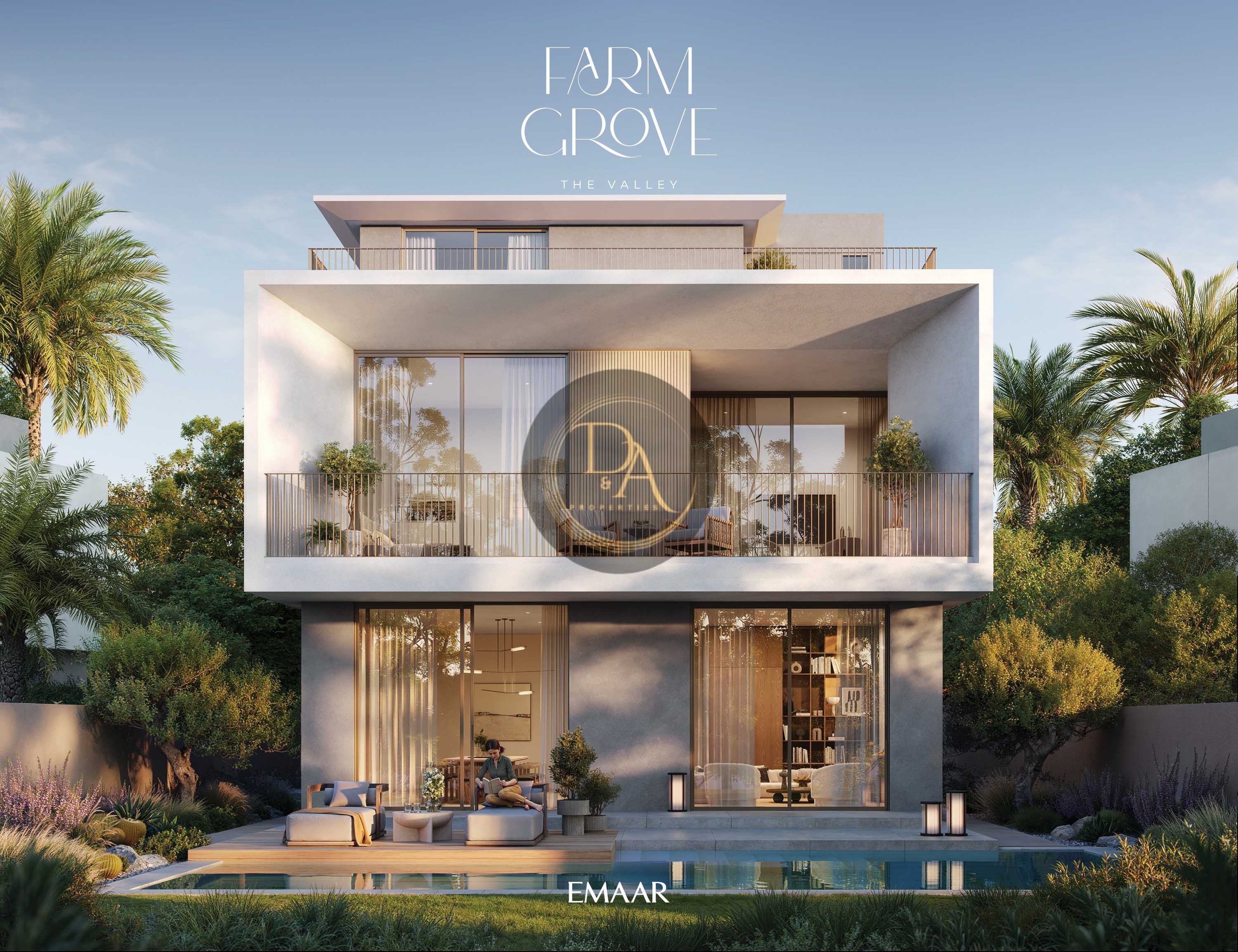 Massive 4BR Villa | Farm Gardens – The Valley | 8,074 Sqft | AED 11.85M | Off-Plan Resale