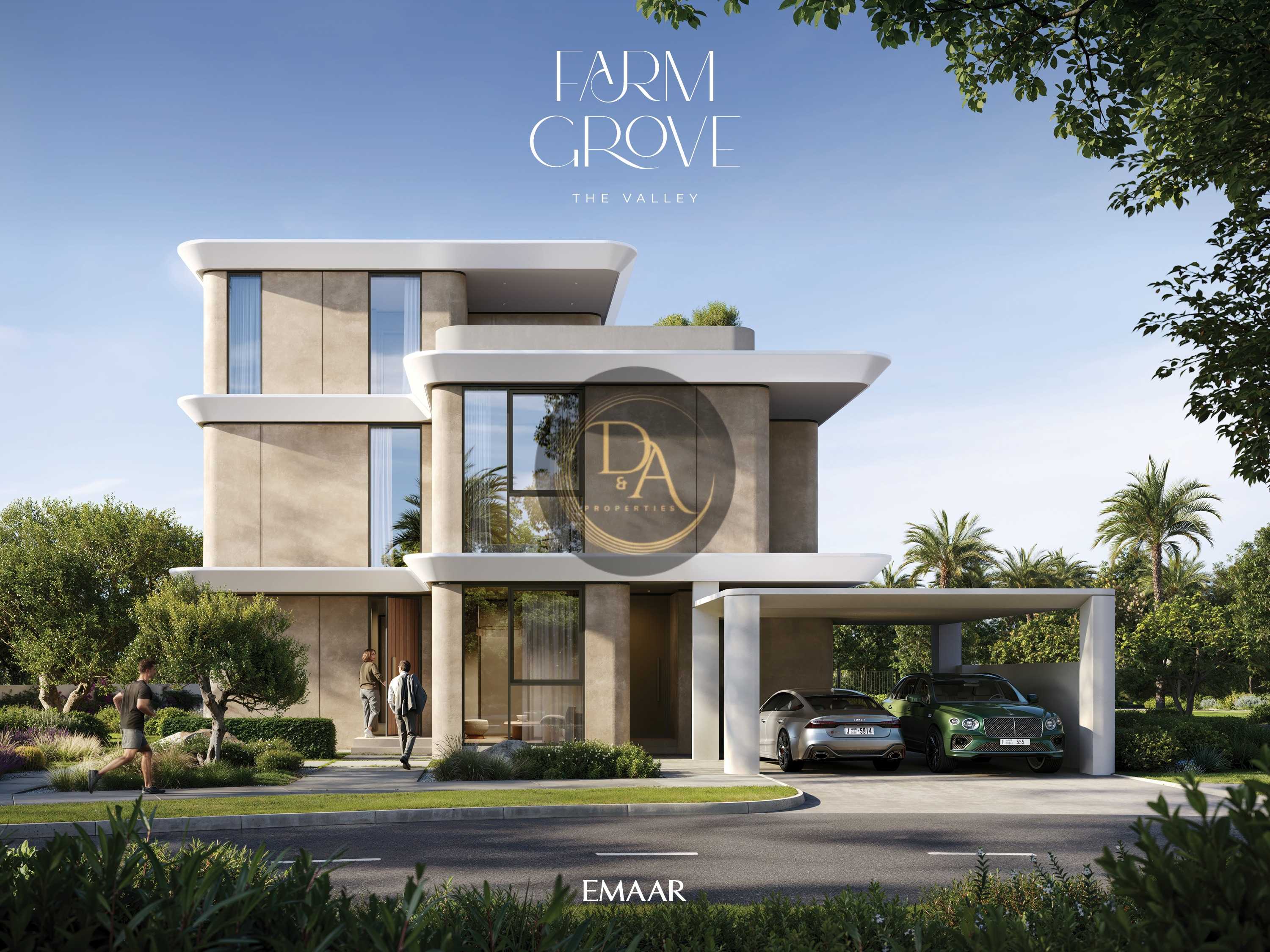 Massive 4BR Villa | Farm Gardens – The Valley | 8,074 Sqft | AED 11.85M | Off-Plan Resale