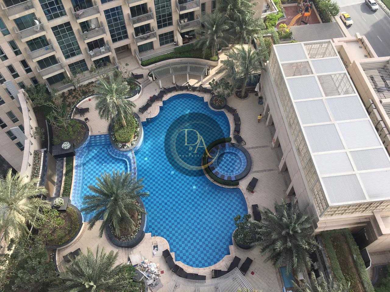 2BHK Stand Point Residence Burj Khalifa Fountain+Pool+Boulevard View