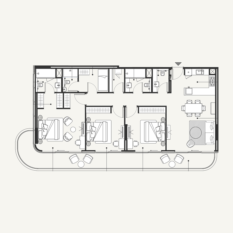 3 BR