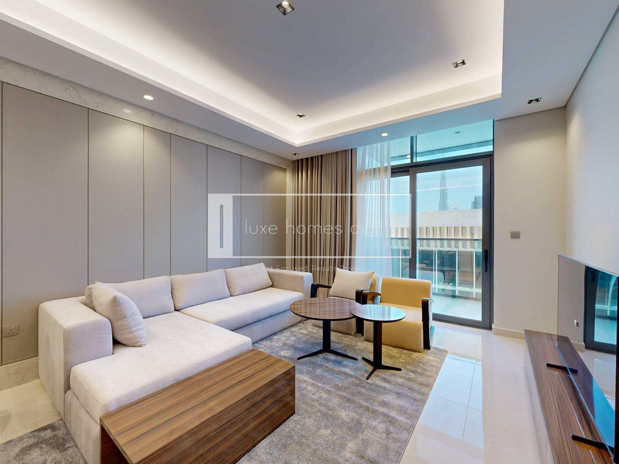 Furnished | Brand new | High floor | 12 Cheques