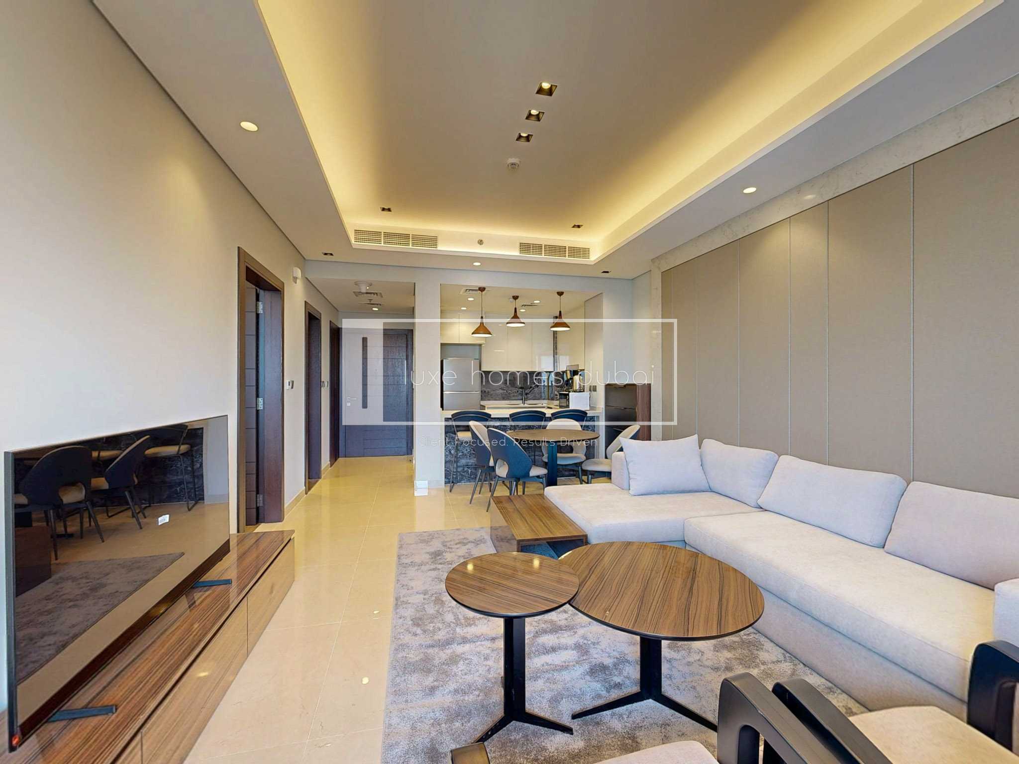 Furnished | Brand new | High floor | 12 Cheques