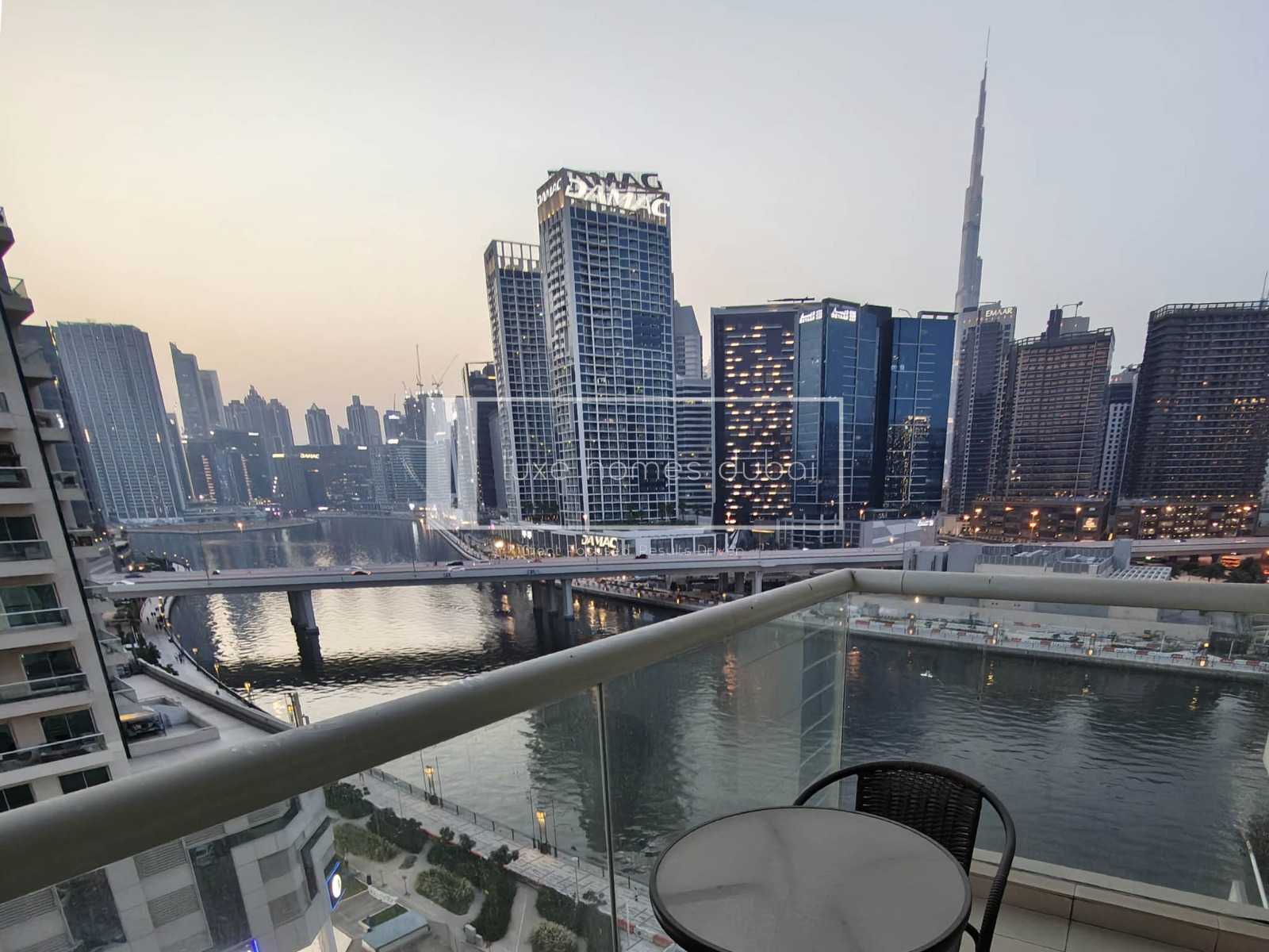 Modern Design | Canal and Burj Views | Furnished