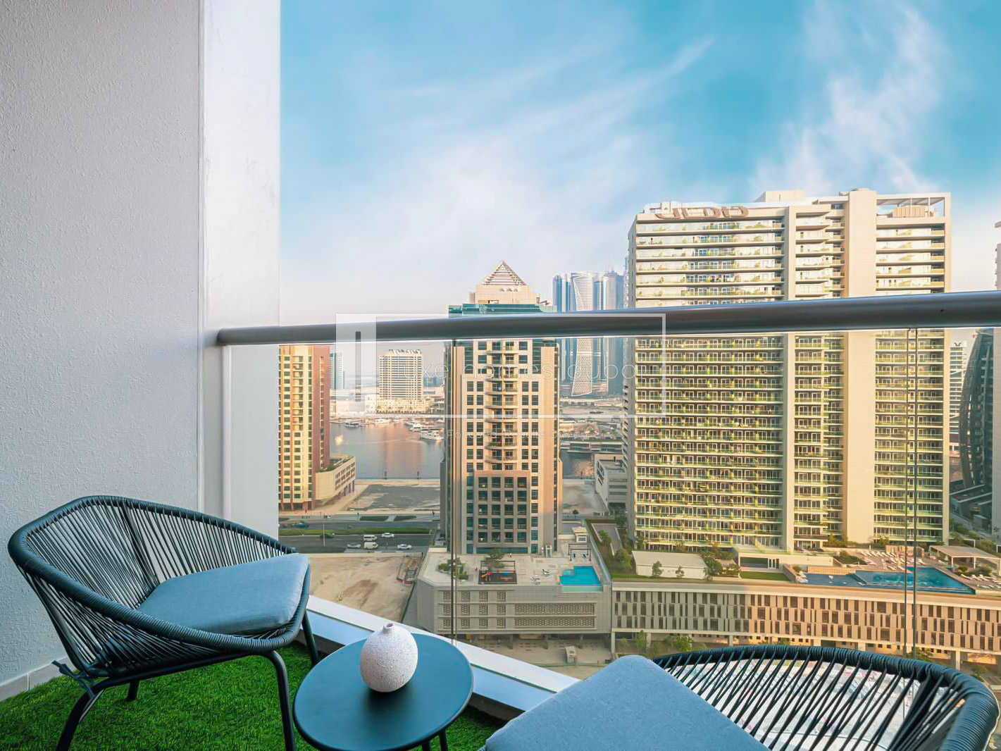 High Floor | Pool and Park Views | Furnished