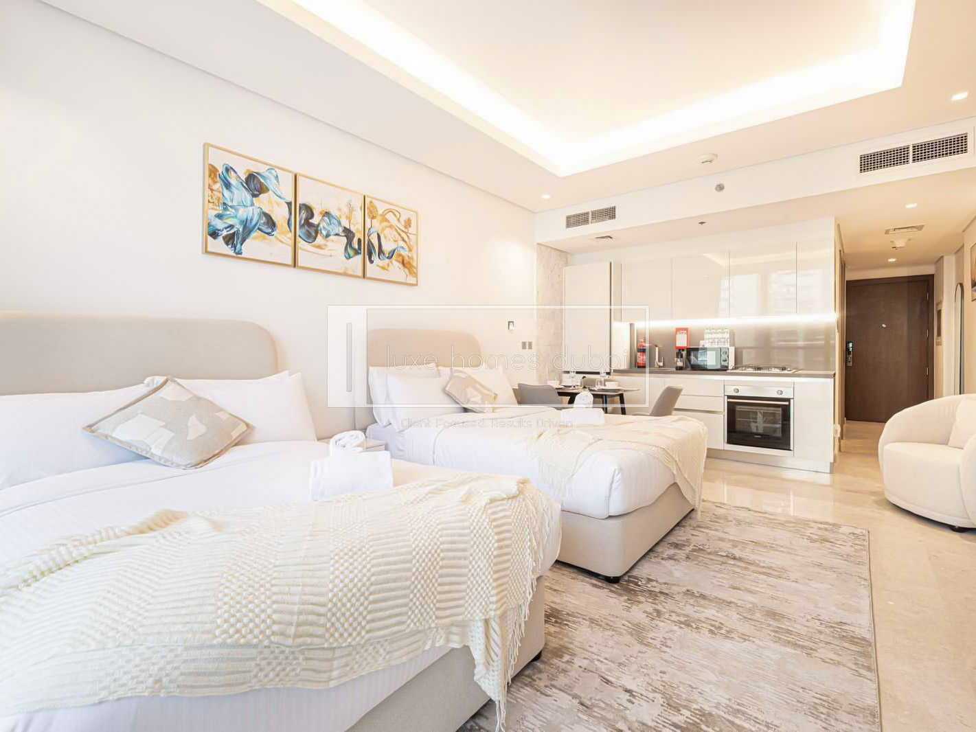 High Floor | Pool and Park Views | Furnished